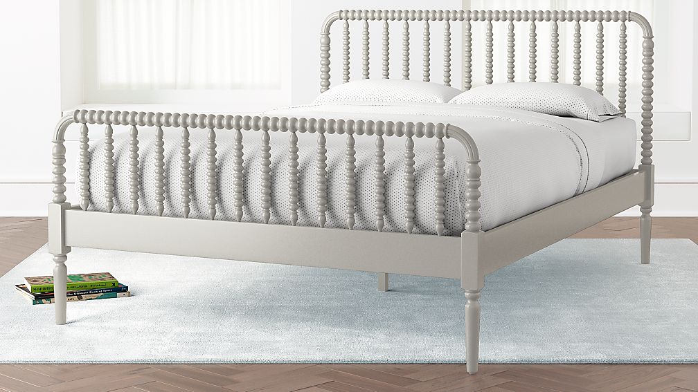 Jenny Lind Grey Bed Crate And Barrel