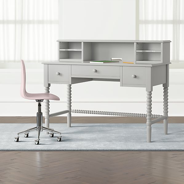Kids Jenny Lind Grey Spindle Desk