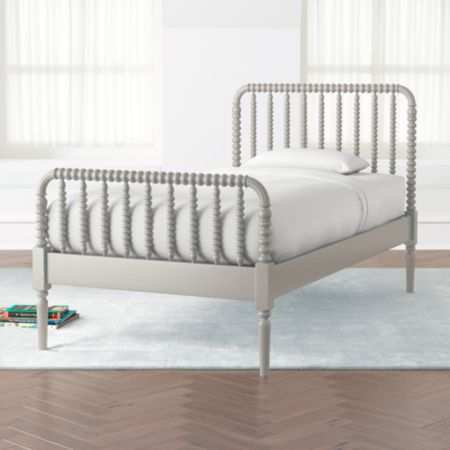 Jenny Lind Grey Bed Crate And Barrel Canada