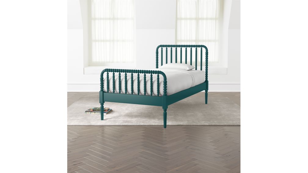 lind jenny bed peacock
