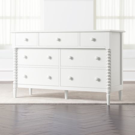 Kids Jenny Lind Wide White Dresser Reviews Crate And Barrel Canada