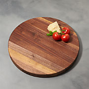 round wood cutting board