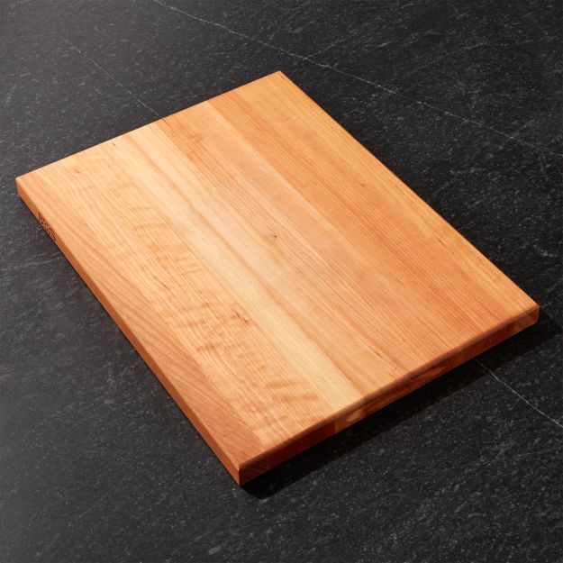 John Boos 24"x18" Reversible Cherry Cutting Board + Reviews Crate and