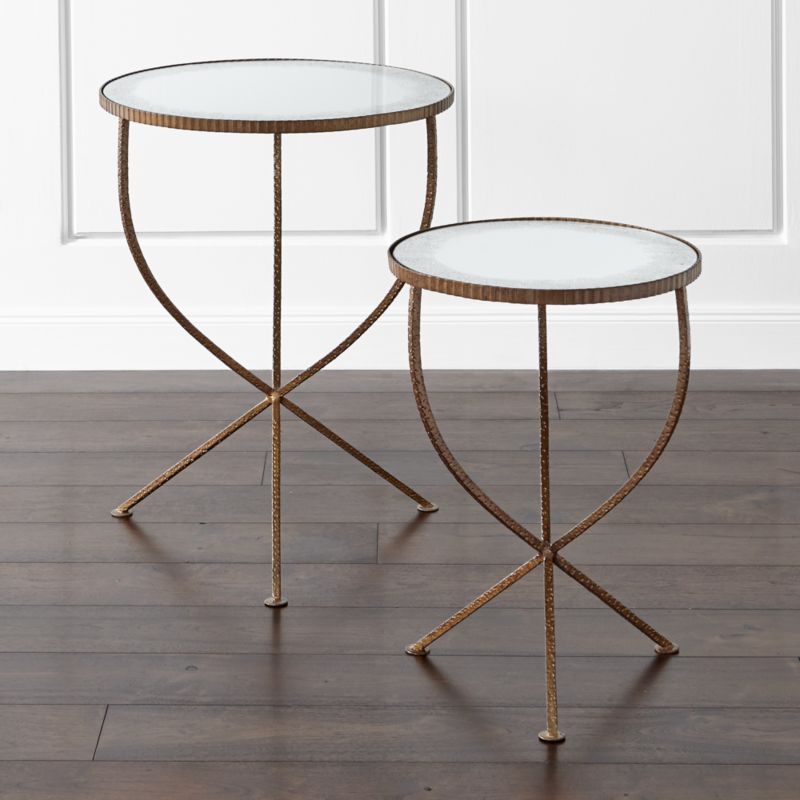 Set of 2 Jules Accent Tables + Reviews Crate and Barrel