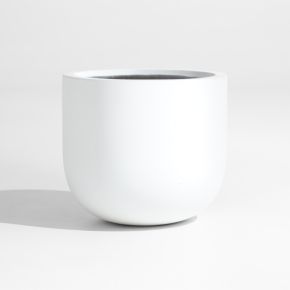 Junio Small White Planter 13