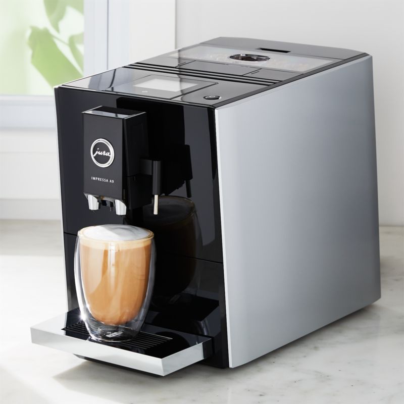 Jura A9 Espresso Machine + Reviews Crate and Barrel