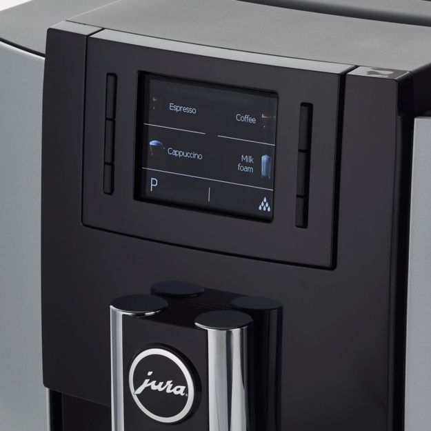 Jura E6 Espresso Machine in Espresso Makers + Reviews Crate and Barrel
