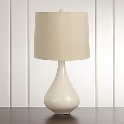 Crate And Barrel Table Lamps Deals 54, Crate And Barrel Ella White Table Lamp