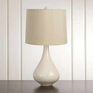 ivory bedside lamps