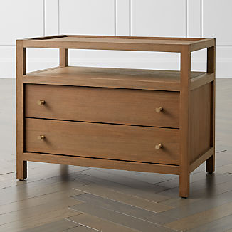 Wood Nightstands Crate And Barrel