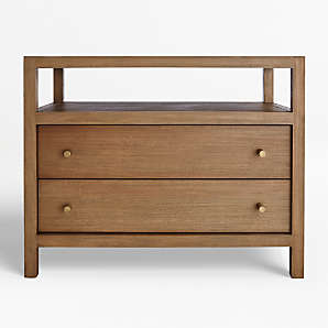 Wood Nightstands Crate And Barrel