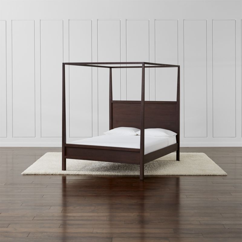 Keane Wenge Canopy Bed
