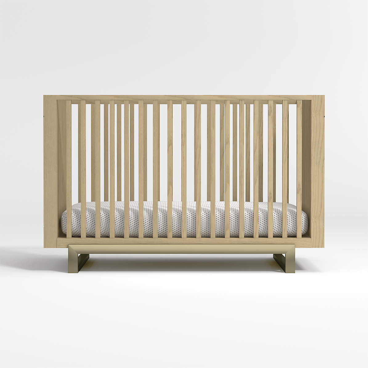 brass baby crib