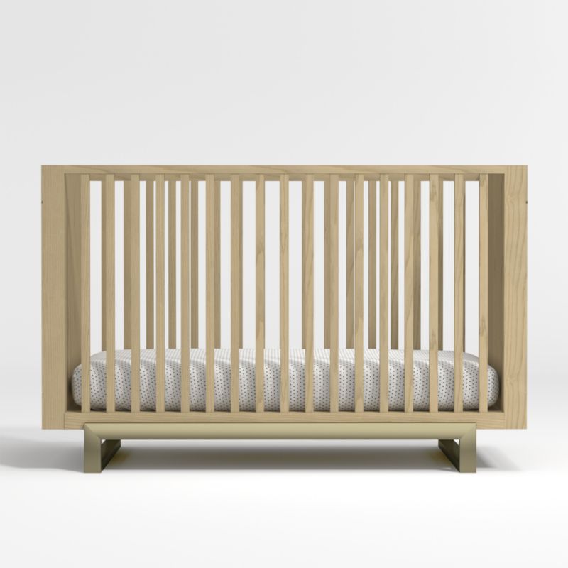 brass baby bed