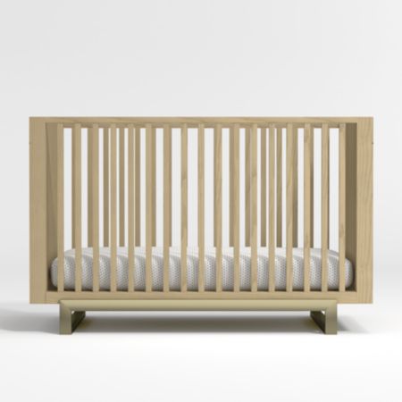 Keaton Brass Inlay Crib Crate And Barrel Canada