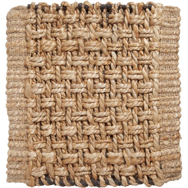 Keeler Natural Jute Rug Swatch Crate and Barrel