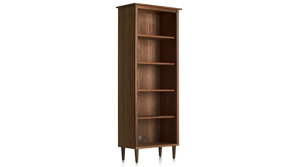 Walnut Bookcases Amazing Kendall Walnut Bookcase Crate And Barrel