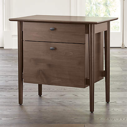 Kendall Cocoa File Cabinet Reviews Crate And Barrel