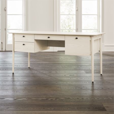 Kendall Cream Desk Reviews Crate And Barrel