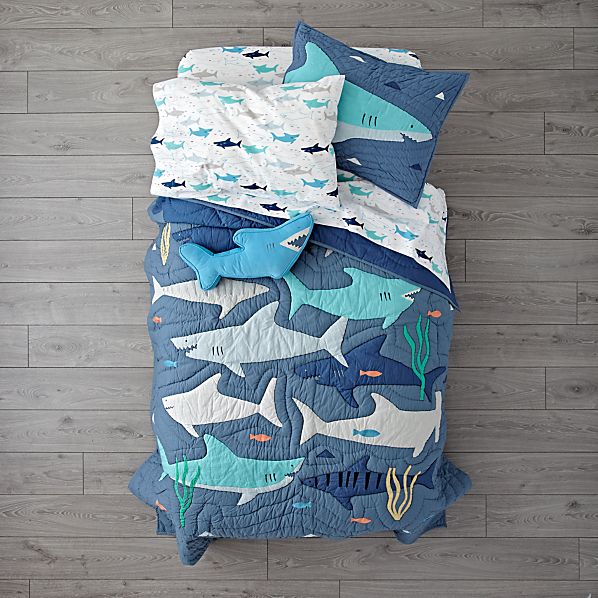 shark crib sheets