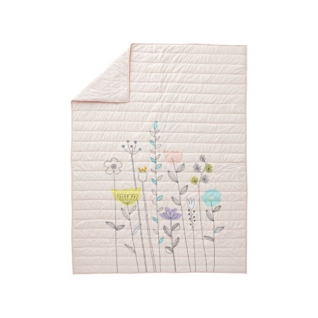 Pastel Floral Quilt Crate and Barrel
