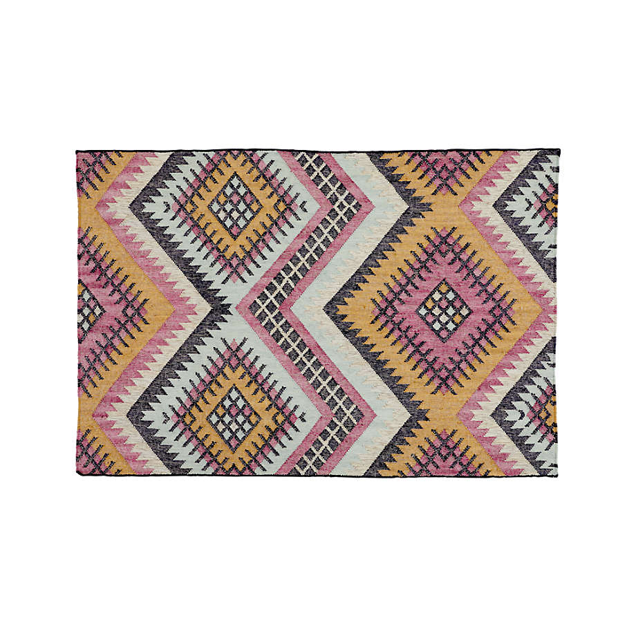 Kilim 4 x 6' Indoor/Outdoor Rug + Reviews Crate and Barrel