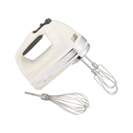 Kitchenaid Almond Cream 7 Speed Hand Mixer Reviews Crate And