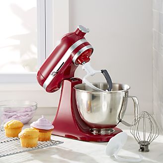KitchenAid ® Artisan Empire Red Mini Mixer with Flex Edge Beater