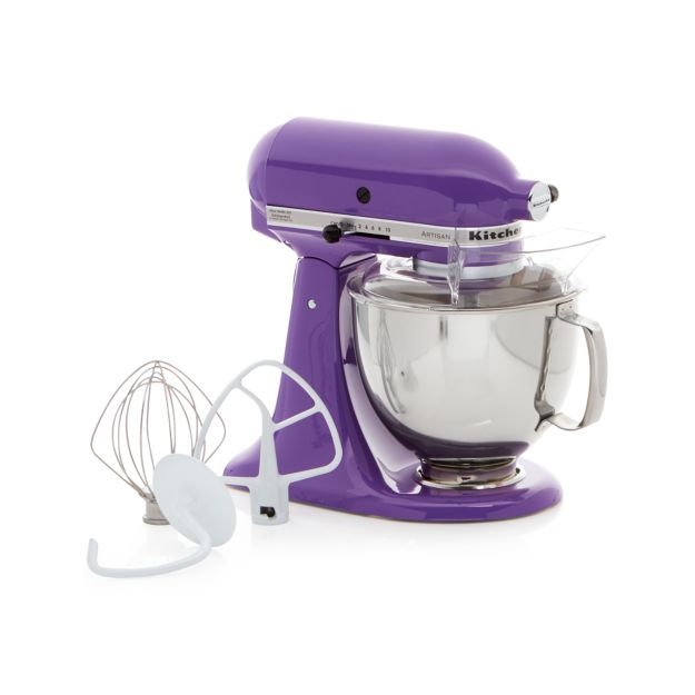 KitchenAid Artisan Grape Stand Mixer in Mixers + Reviews Crate and Barrel
