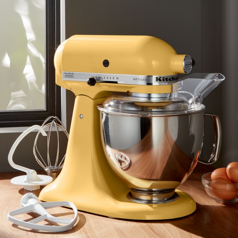 KitchenAid Artisan Majestic Yellow Stand Mixer + Reviews | Crate and Barrel