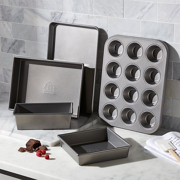 KitchenAid ® 5Piece Bakeware Set Crate and Barrel