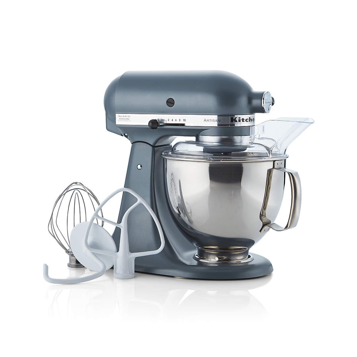 Kitchenaid Artisan Steel Blue Stand Mixer Reviews Crate And Barrel