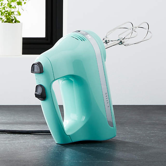 KitchenAid KHM920QBW Architect Blue Willow 9-Speed Hand Mixer