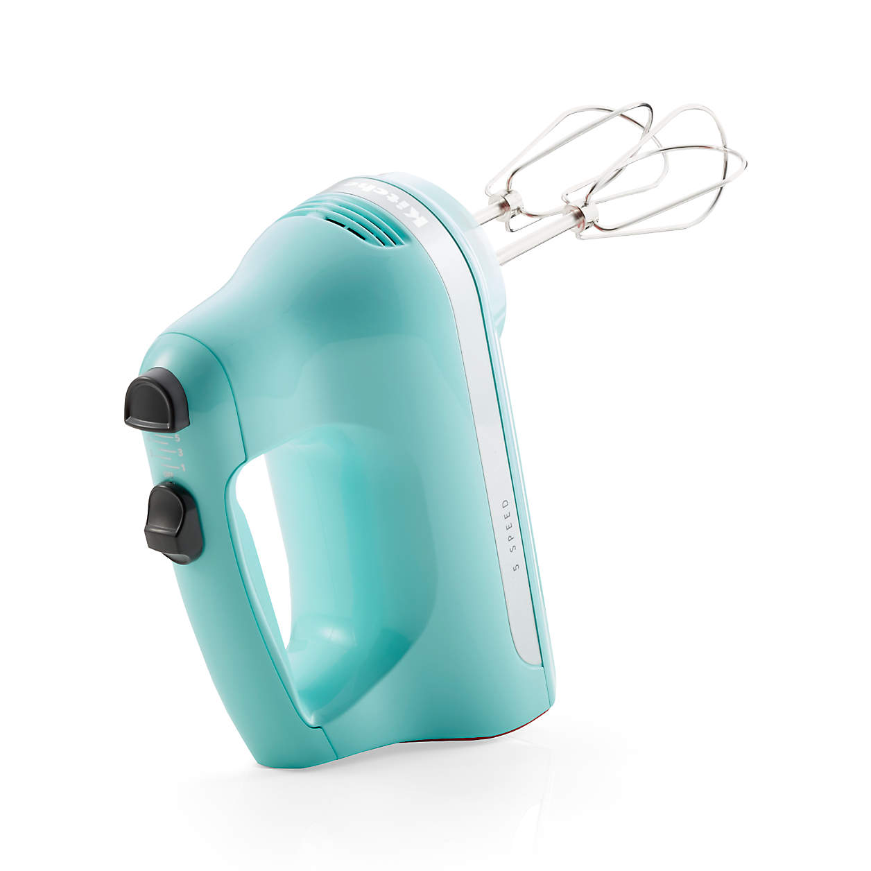 KitchenAid Ice Blue 5-Speed Hand Mixer + Reviews | Crate and Barrel