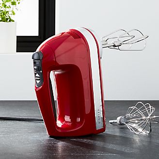 KitchenAid ® Empire Red 7-Speed Hand Mixer