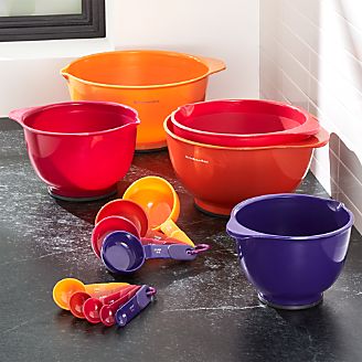 KitchenAid ® Flame Bowl, Measuring Cups/Spoons Set