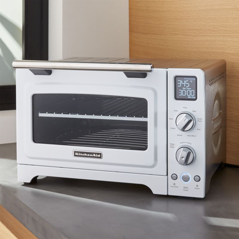 KitchenAid White Convection Oven + Reviews Crate and Barrel