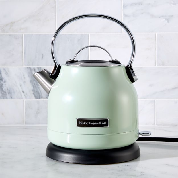 KitchenAid Pistachio Electric Kettle + Reviews  Crate and 