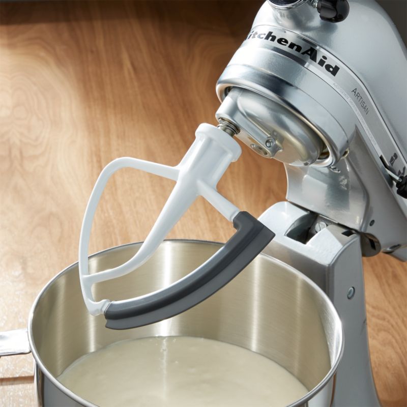 KitchenAid Stand Mixer Flex Edge Beater Blade + Reviews Crate and Barrel