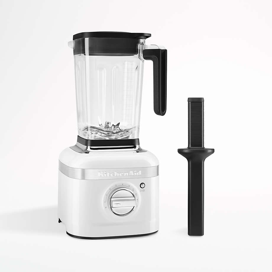 KitchenAid K400 White Blender + Reviews Crate and Barrel Canada