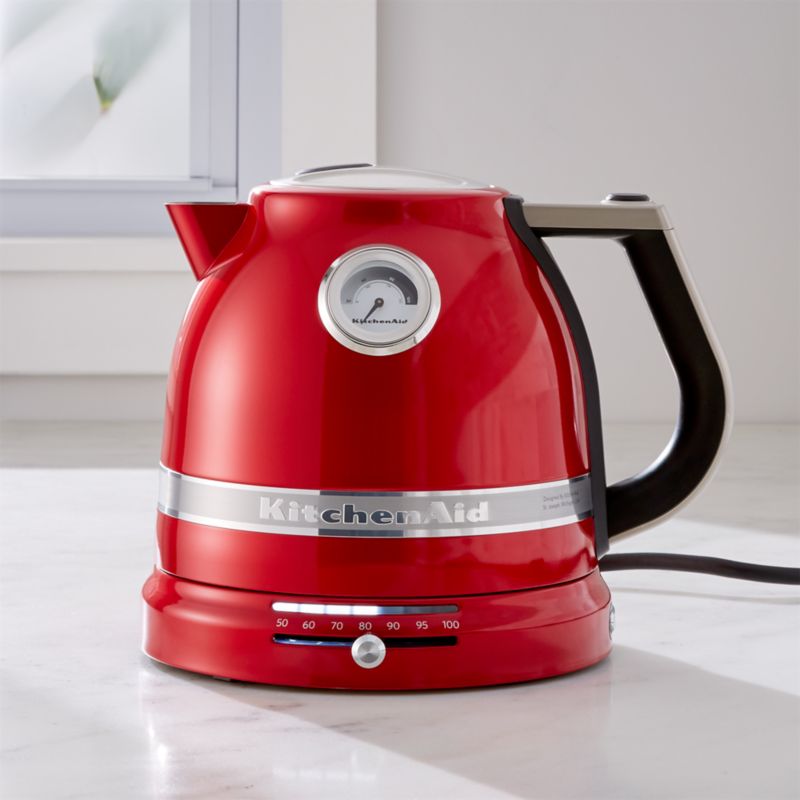 Red KitchenAid Pro Line Electric Kettle + Reviews | Crate ...