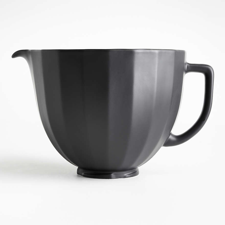 KitchenAid Matte Black Shell Bowl + Reviews | Crate and Barrel Canada