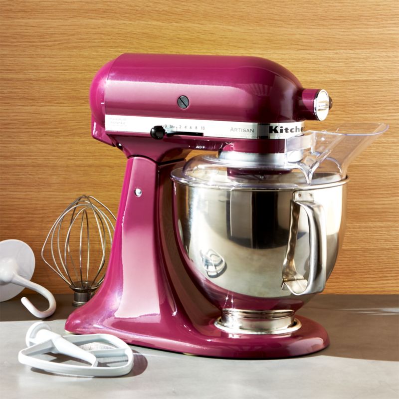 KitchenAid KSM150PSBY Artisan Boysenberry Stand Mi + Reviews Crate