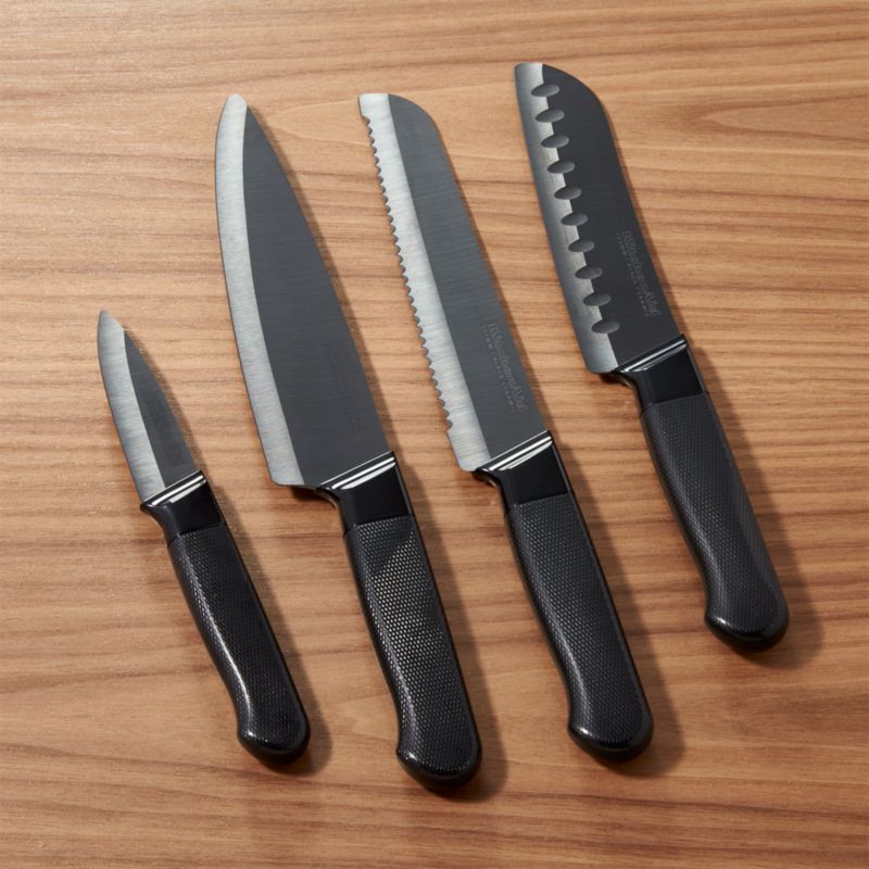 KitchenAid ® 4Piece Ceramic Knife Set Crate and Barrel