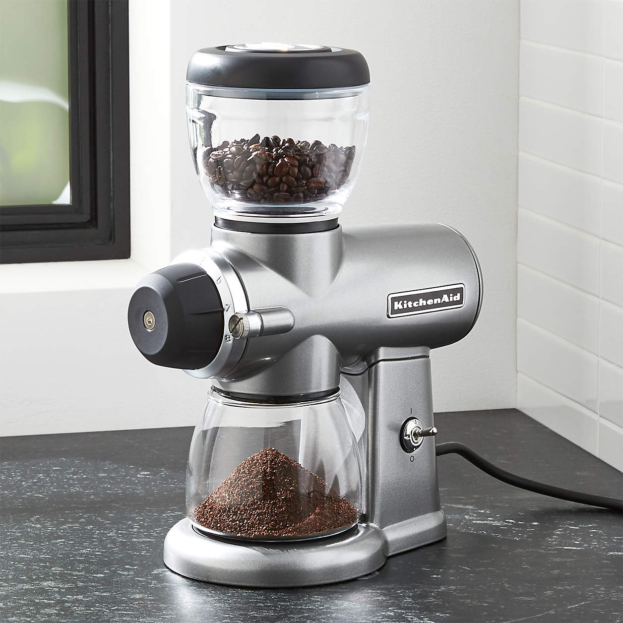 KitchenAid Burr Grinder + Reviews Crate and Barrel