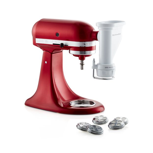 set pasta press kitchenaid