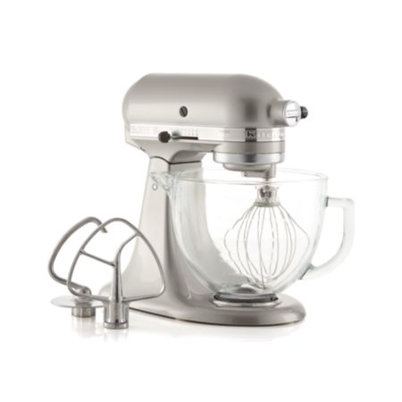 Kitchenaid Artisan Design Series Sugar Pearl Silver Stand Mixer