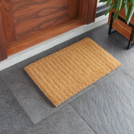 Natural Knotted Doormat 18 X30 Reviews Crate And Barrel