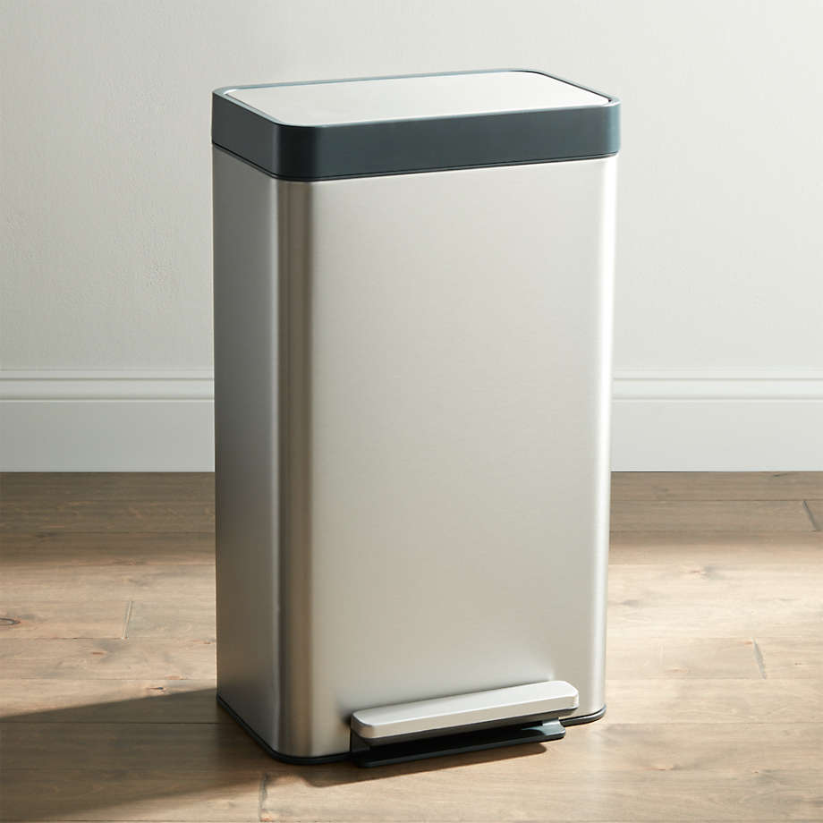 Kohler Stainless Steel 8-Gallon Loft Step Trash Can ...