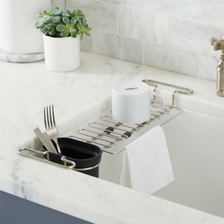 Kohler Sink Utility Rack Reviews Crate And Barrel